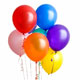 8 globos con helio